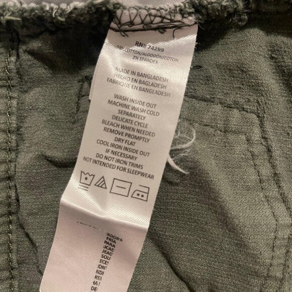 DKNY Olive Corduroy Button-Front Skirt (4T) - Picture 3 of 8